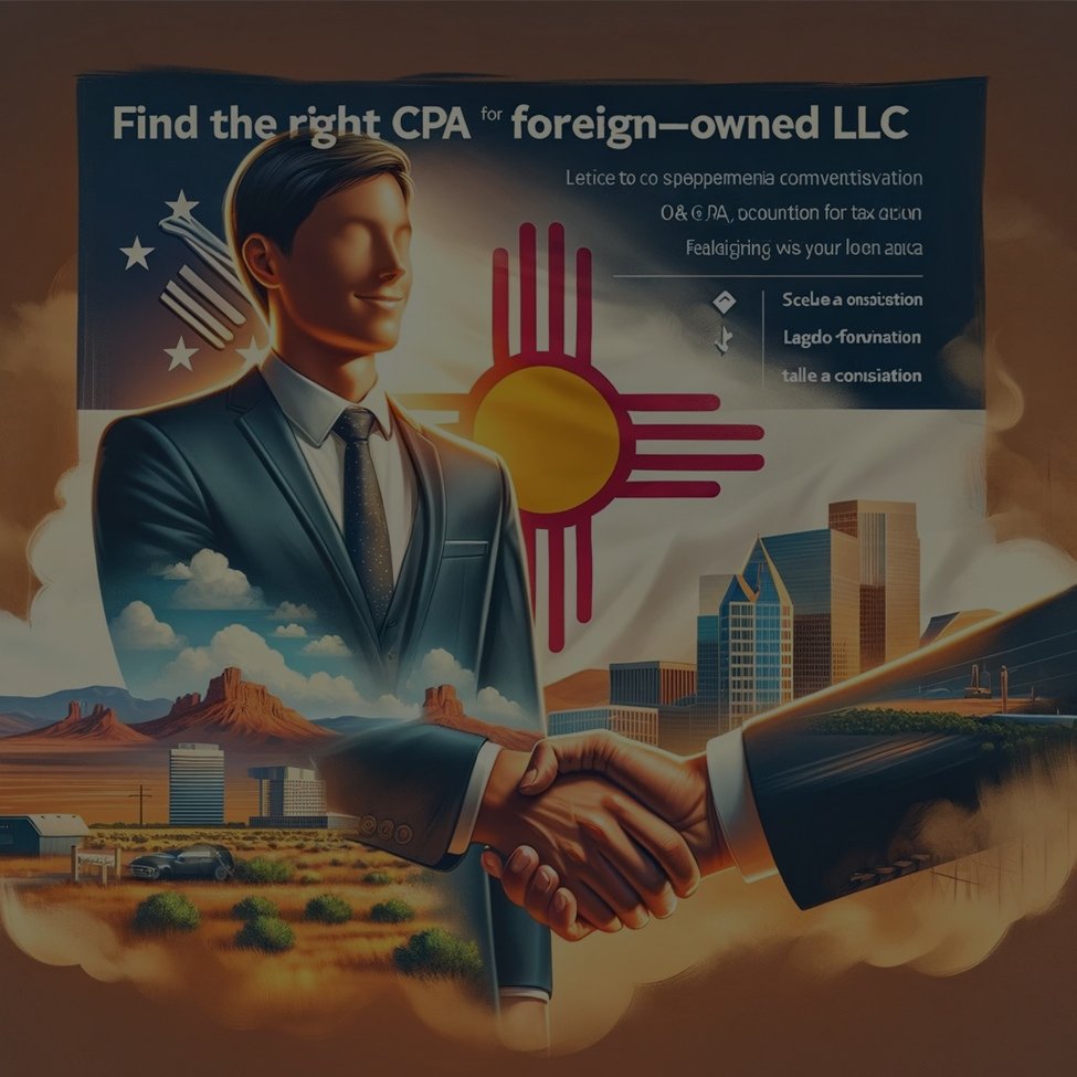 Find the Right CPA for Your Foreign-Owned LLC in New Mexico: Expert Guide for FDEs