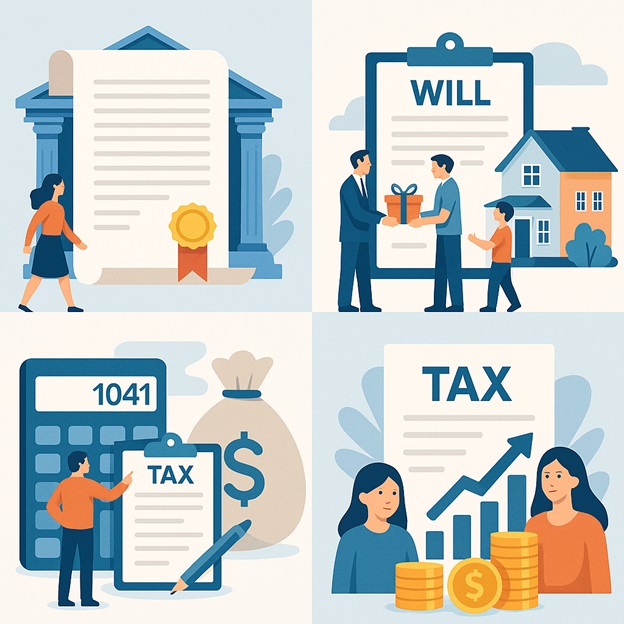 Trusts, Estates, and Taxes Explained Simple Guide to Income Tax, Beneficiary Rules, Gift Tax, Est