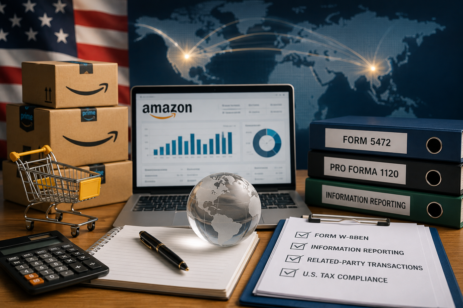 U.S. Tax Guide for Foreign-Owned Wyoming LLCs Selling on Amazon FBA