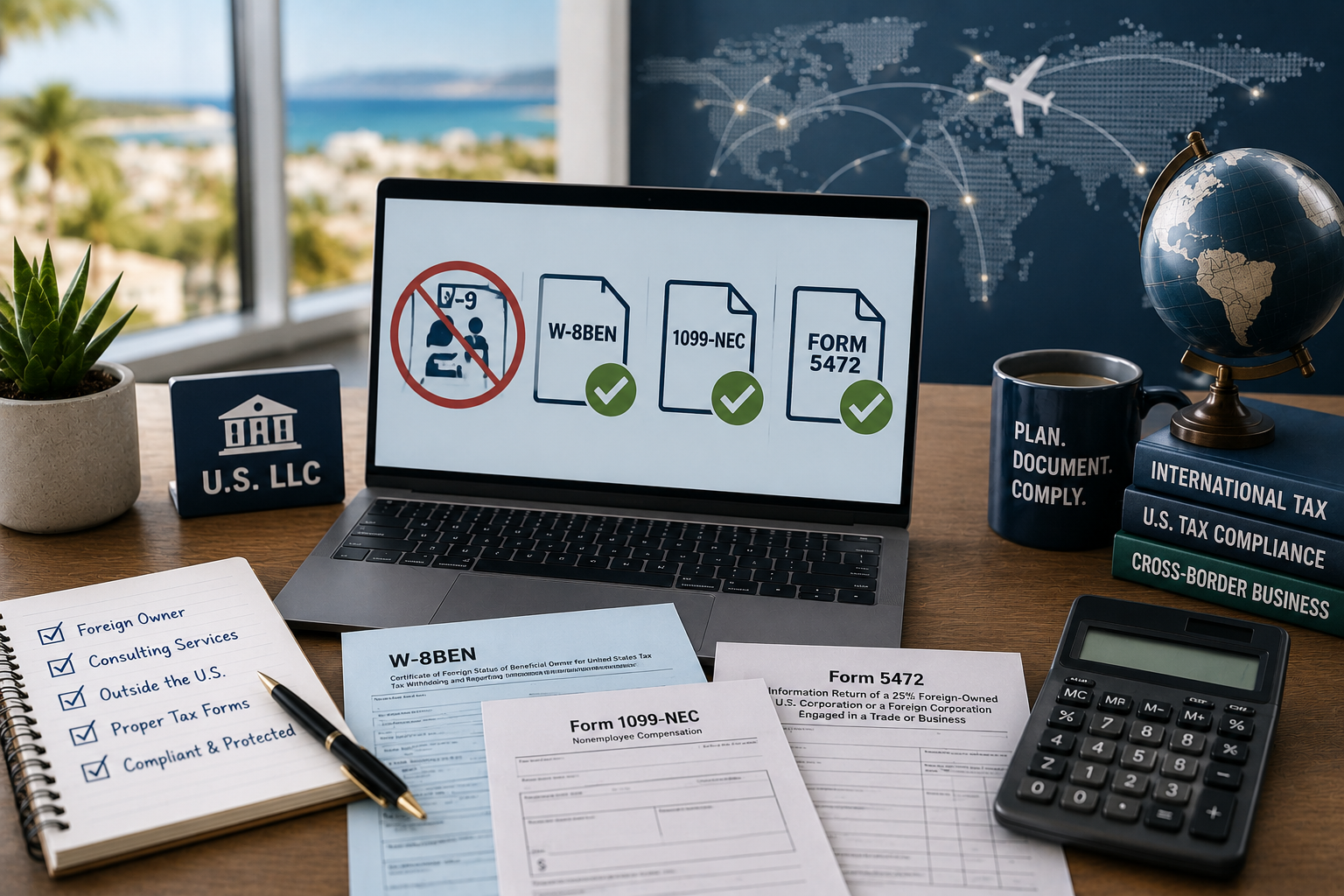 Foreign-Owned U.S. Single-Member LLC Contractors